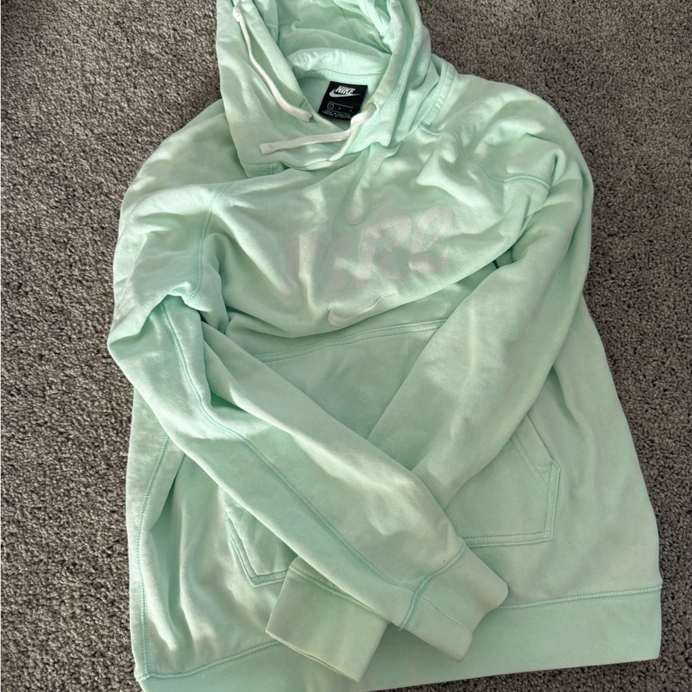 Nike Light Green Sweatshirt